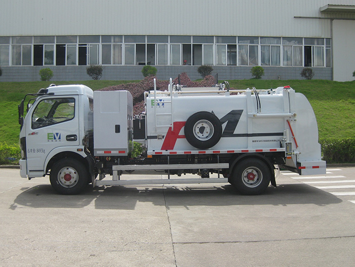 Electric Kitchen Garbage Trucks